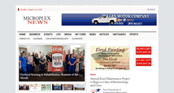 Desktop Screenshot of microplexnews.com