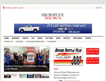 Tablet Screenshot of microplexnews.com